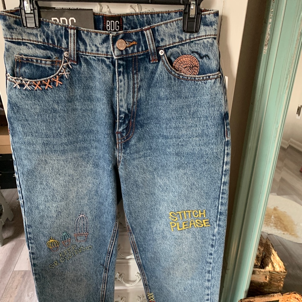 Urban outfitters slim straight jeans, size 27